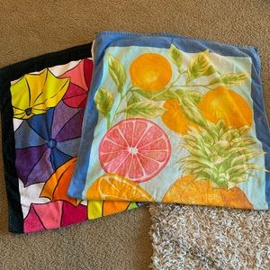 Two beach towels